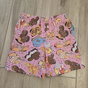 Kid's Disney Eats Drawstring Shorts, 8-10